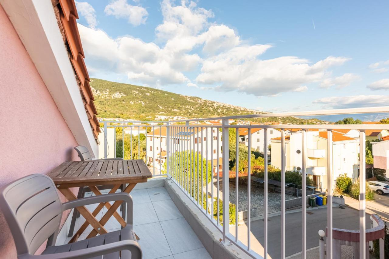 Apartment Mimoza 5, Baska, Krk Eksteriør bilde